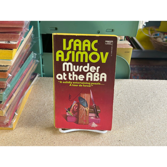 Murder at the ABA - Isaac Asimov - Fawcett Crest - Paperback