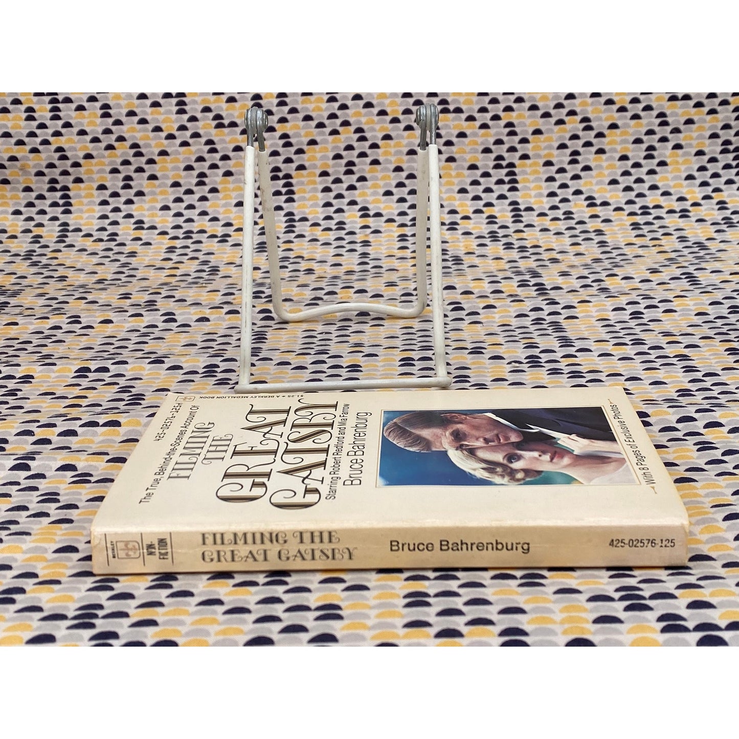 Filming The Great Gatsby - Bruce Bahrenburg - Vintage Paperback Book - Berkley Medallion Edition