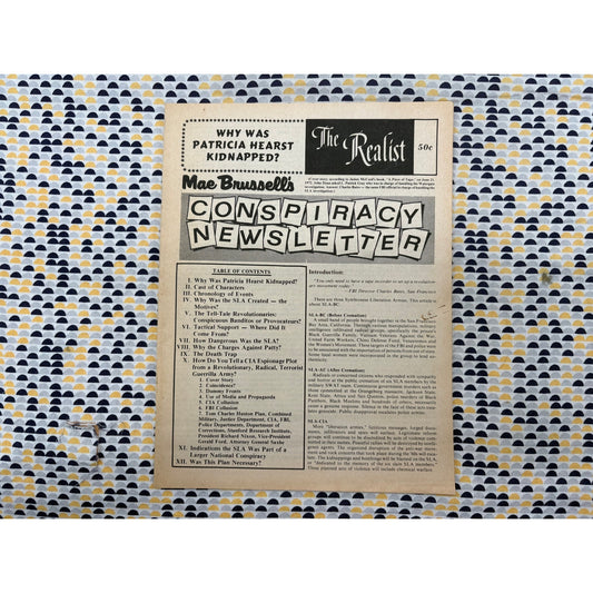 The Realist Magazine - Counterculture Newspaper - February 1974 - No. 98 -