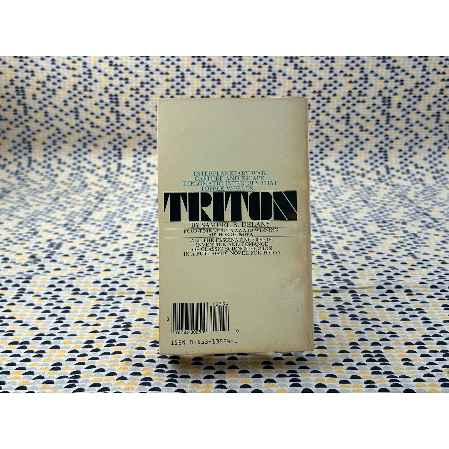 Triton - Samuel R. Delany - Vintage Paperback Book - Bantam Science Fiction Edition