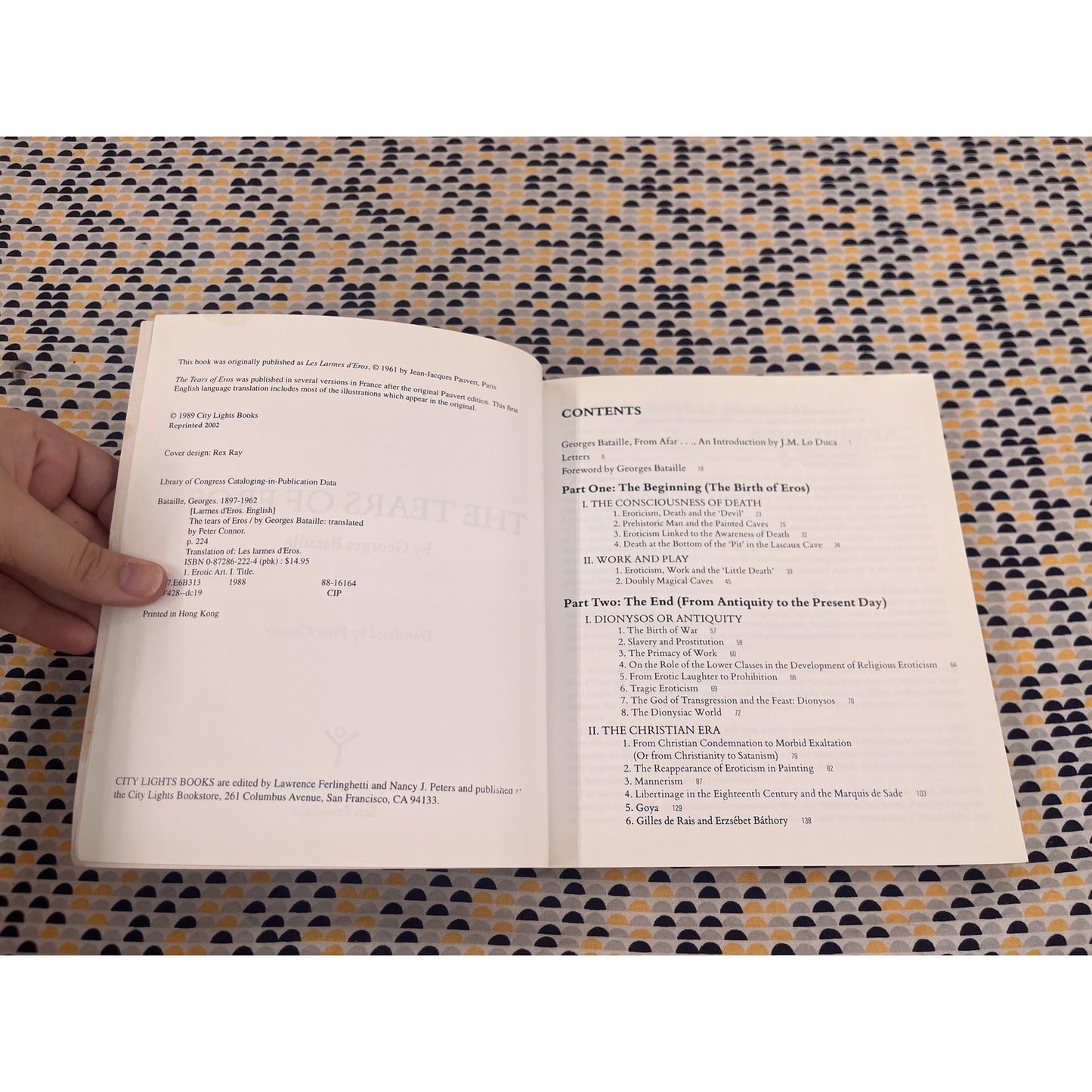 The Tears of Eros - Georges Bataille - City Lights Books - Paperback