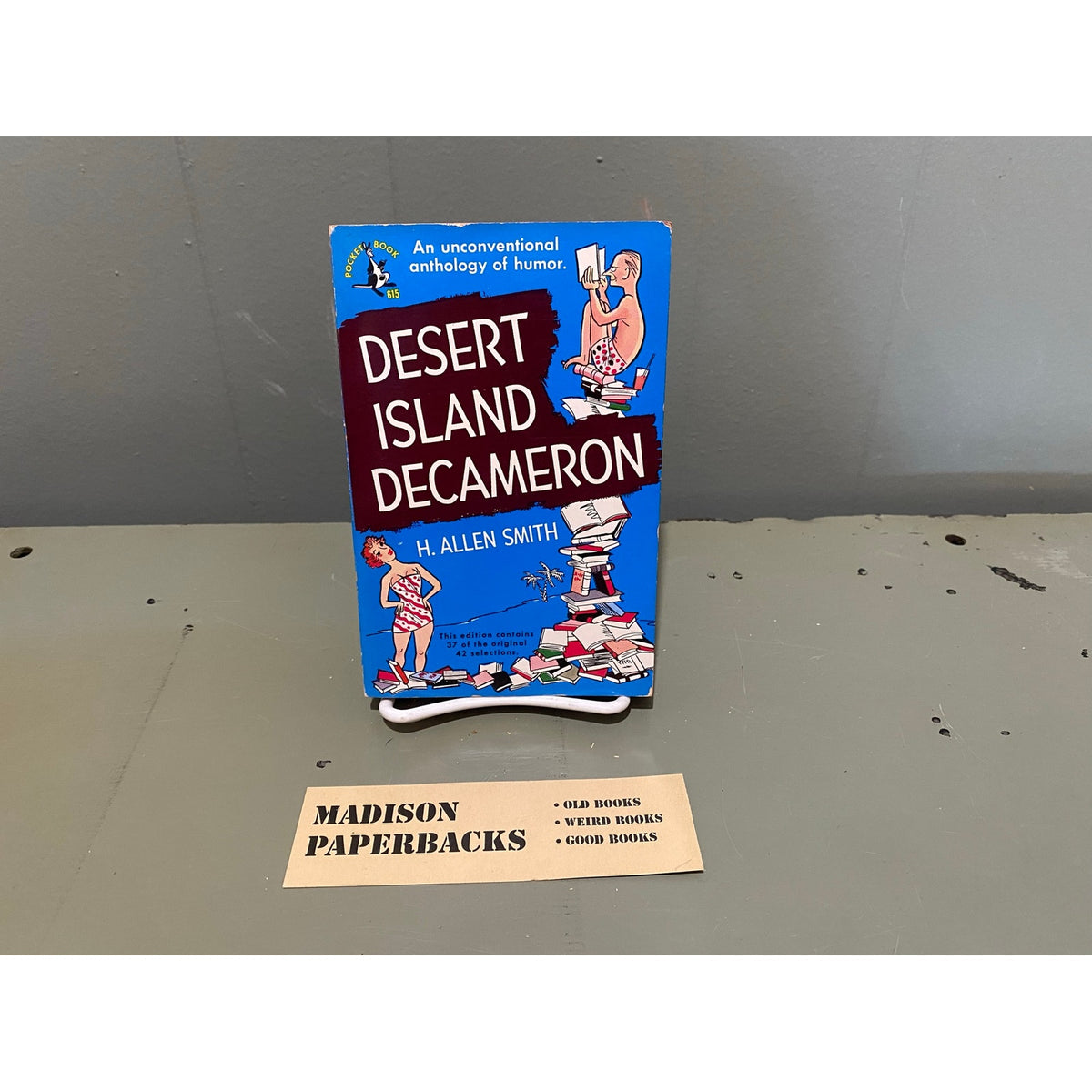 Desert Island Decameron - ed. H. Allen Smith - Pocket 615 - Vintage Paperbacks