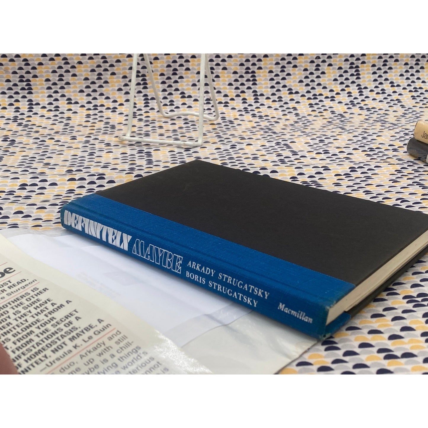 Definitely Maybe - Arkady & Boris Strugatsky - - Vintage Hardcover Book - 1978 Macmillan Publishing - First Edition, First Printing