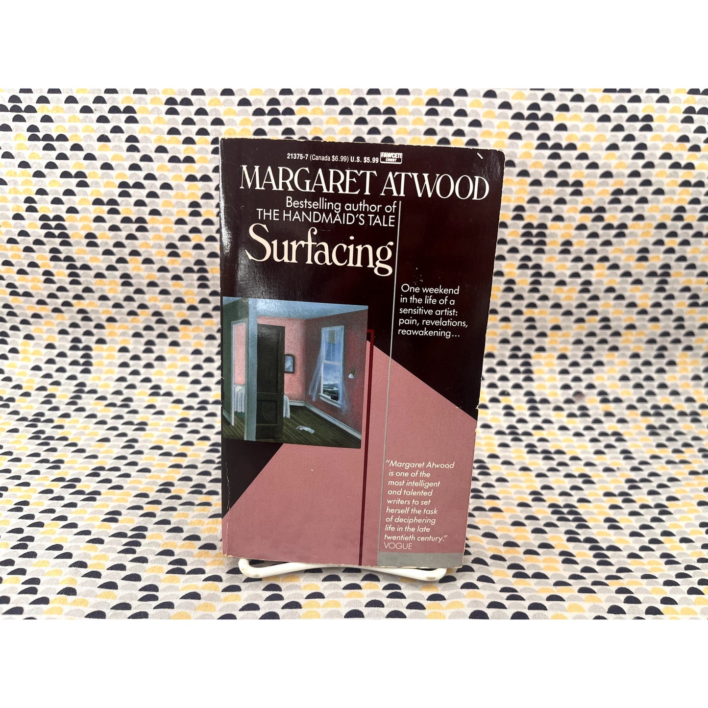 Surfacing - Margaret Atwood - Vintage Paperback Book - Fawcett Crest Edition