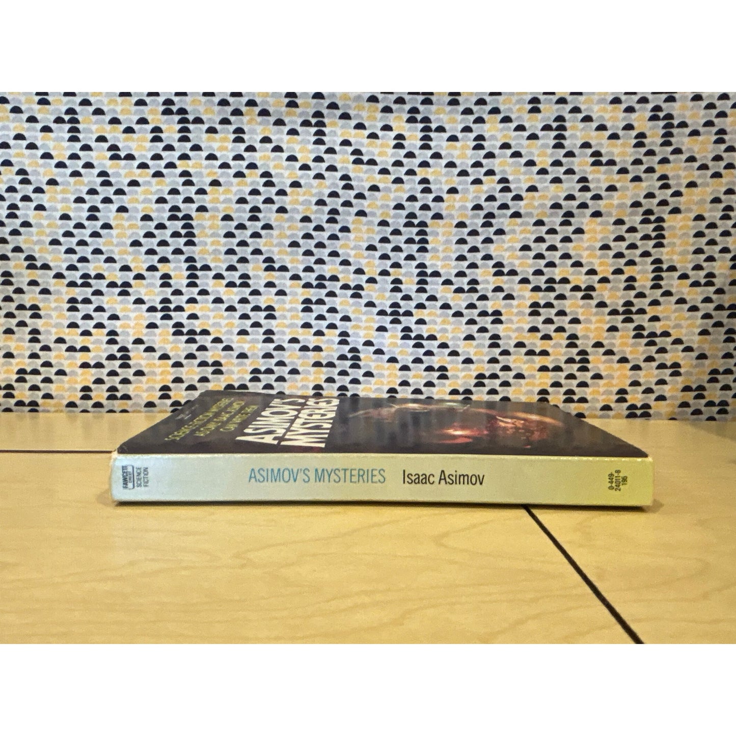 Asimov's Mysteries - Isaac Asimov - Vintage Paperback Book - Fawcett Crest/Fawcett Publications Edition