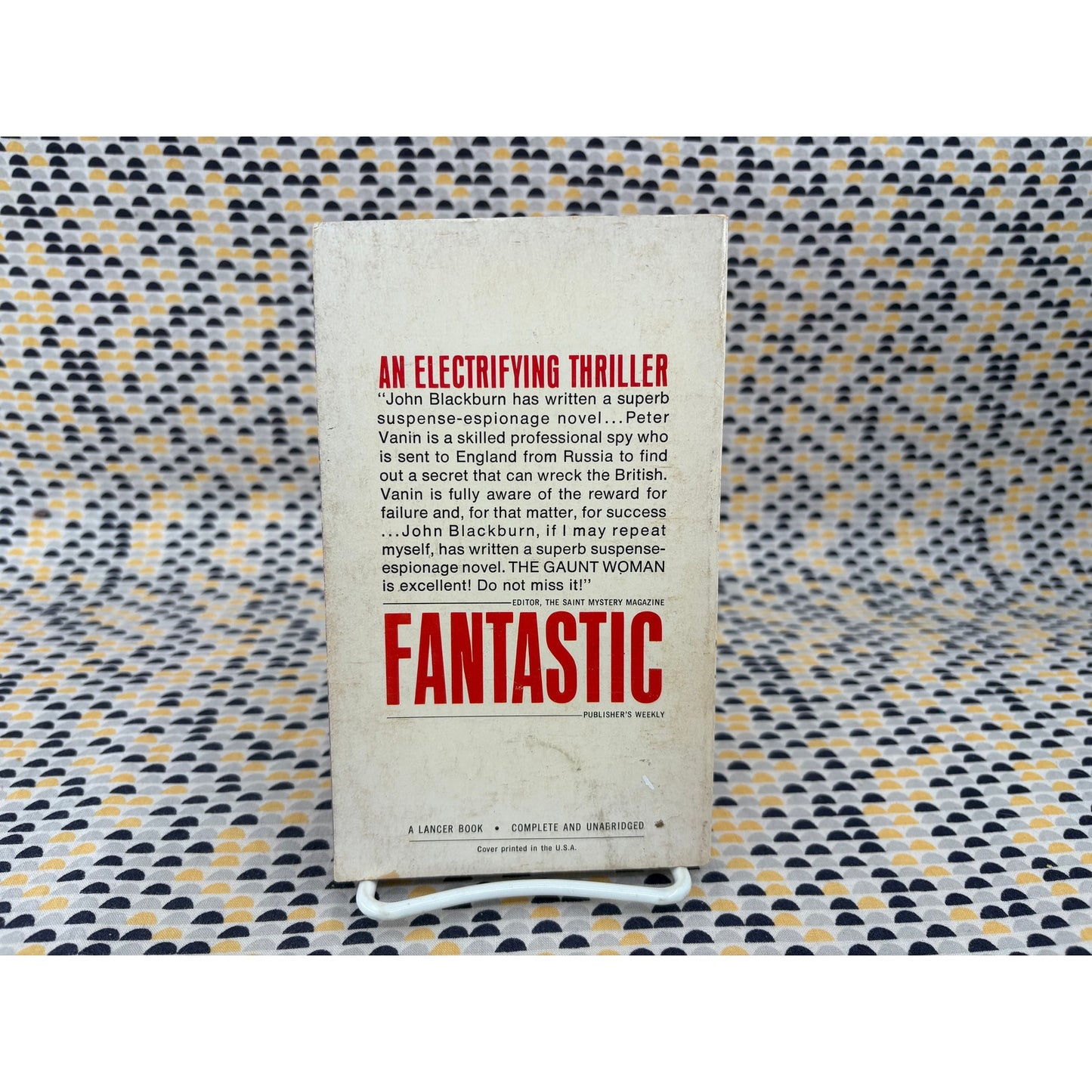 The Gaunt Woman - John Blackburn - Lancer - Paperback