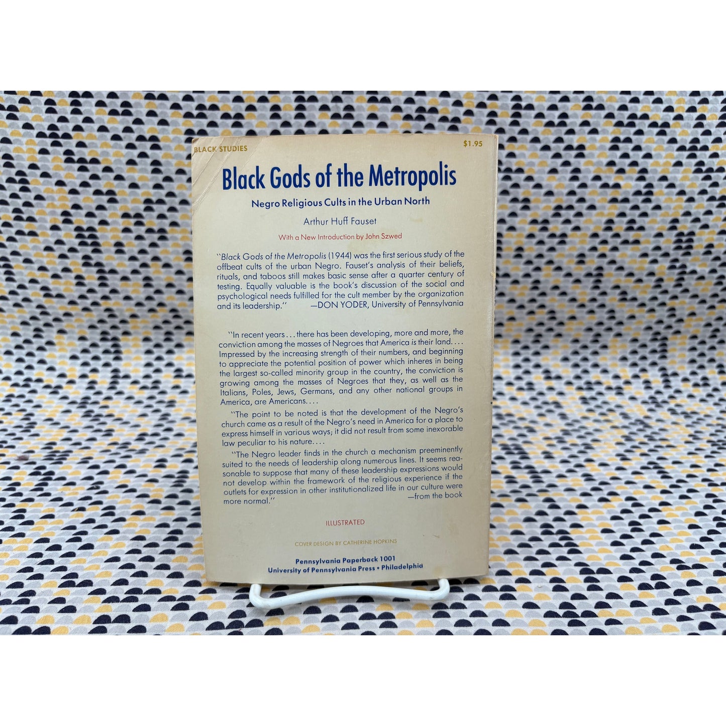 Black Gods Of The Metropolis - Arthur Huff Fauset - Pennsylvania - Paperback