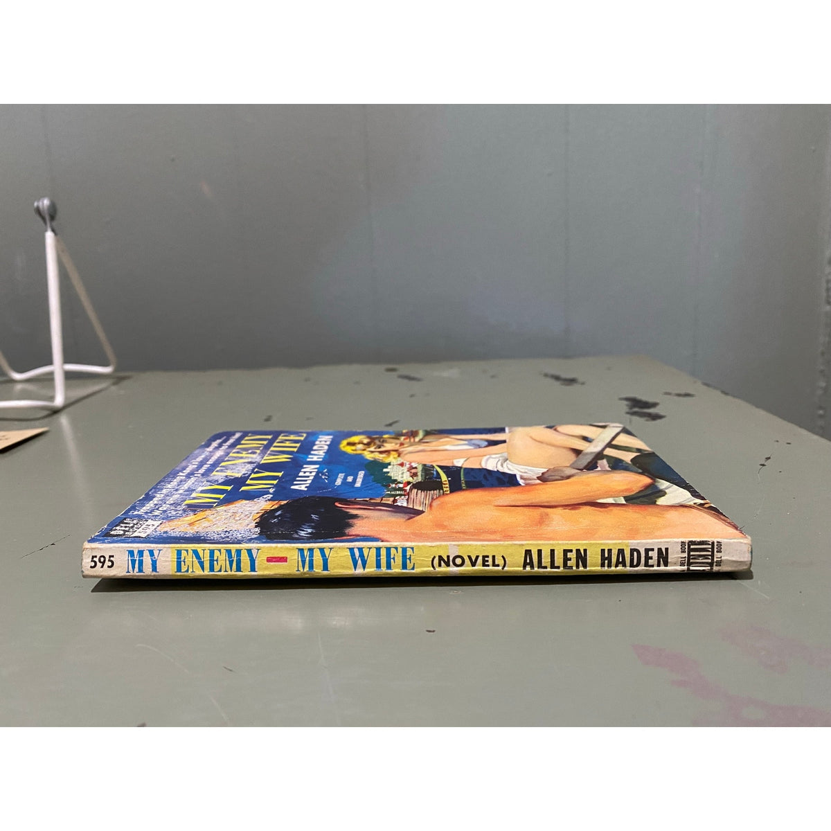My Enemy, My Wife - Allen Haden - Dell 595 - Sleaze - Vintage Paperbacks
