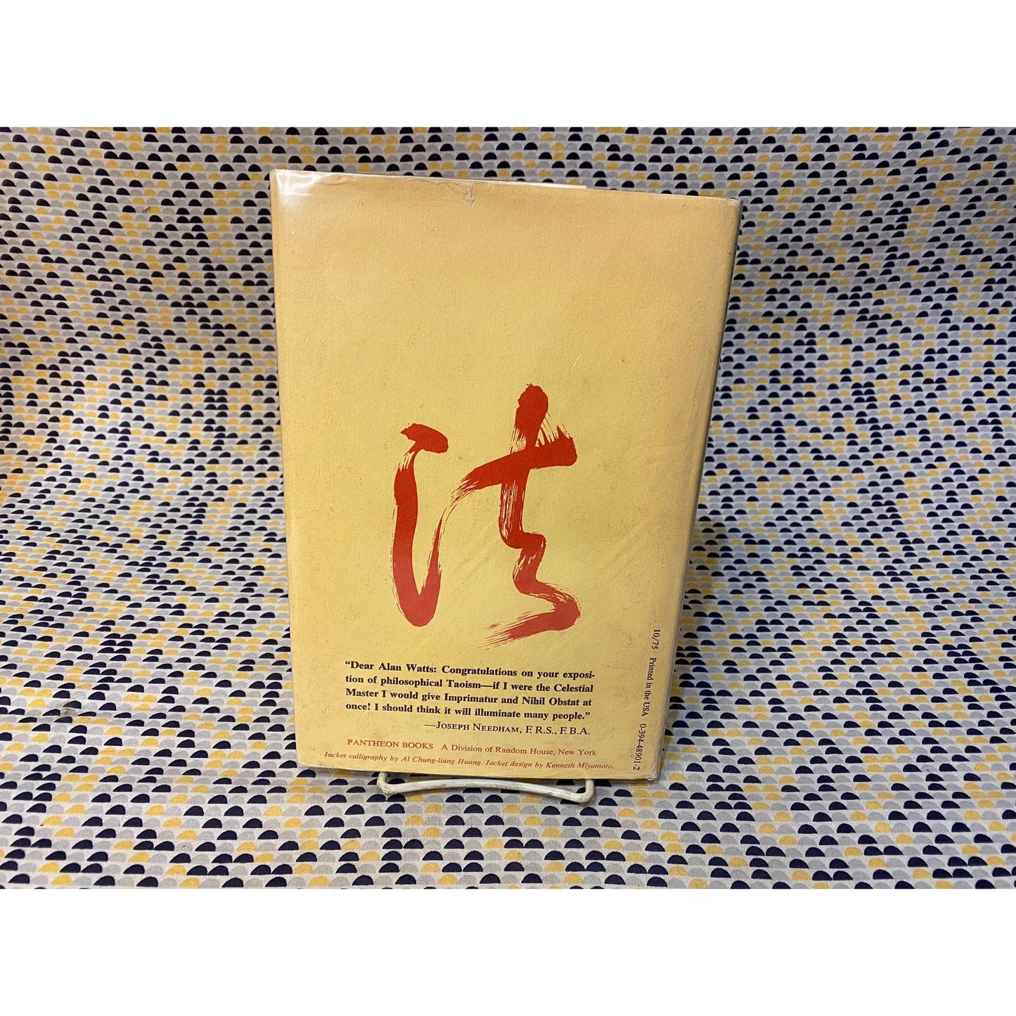 Tao - The Watercourse Way - Alan Watts - Hardcover - Pantheon Books - 1st Edition
