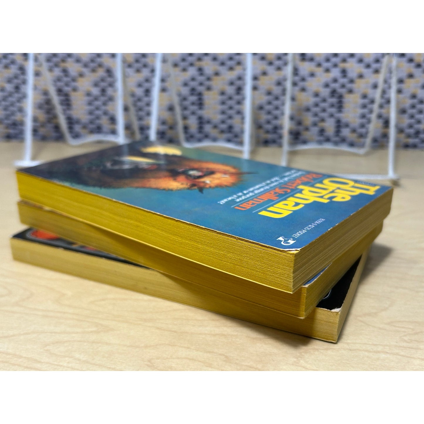 Beast Trilogy - Robert Stallman - Orphan Captive Beast - Vintage Paperbacks - Pocket Fantasy Editions