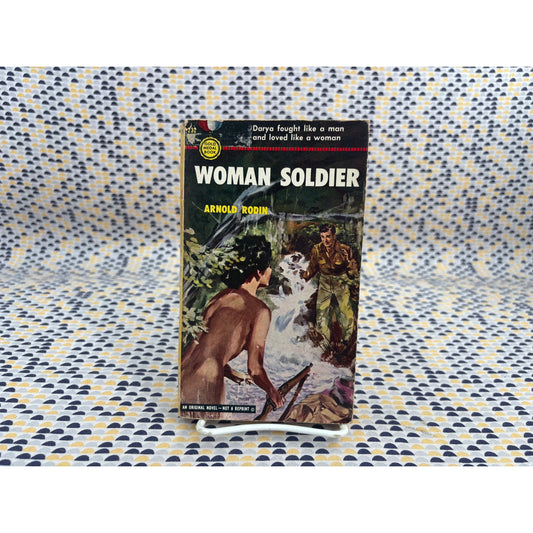 Woman Soldier - Arnold Rodin - Gold Medal 232 - Sleaze - Vintage Paperbacks