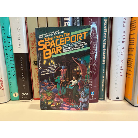 Tales From The Spaceport Bar - George H. and Darrell Scithers and Schweitzer, editors - Vintage Paperback Book - Avon Edition