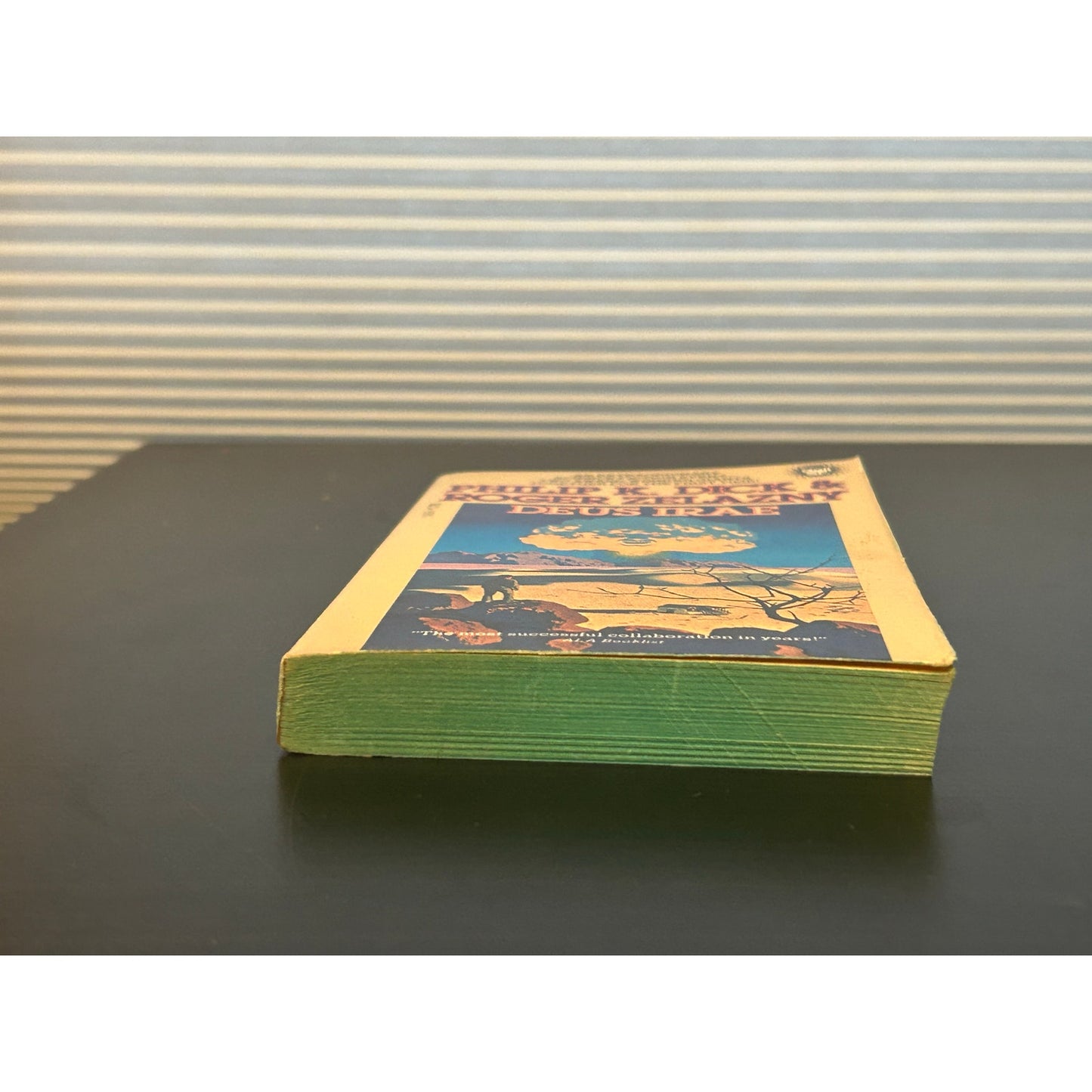 Deus Irae - Philip K. Dick & Roger Zelazny - Vintage Paperback Book - Dell Science Fiction Edition