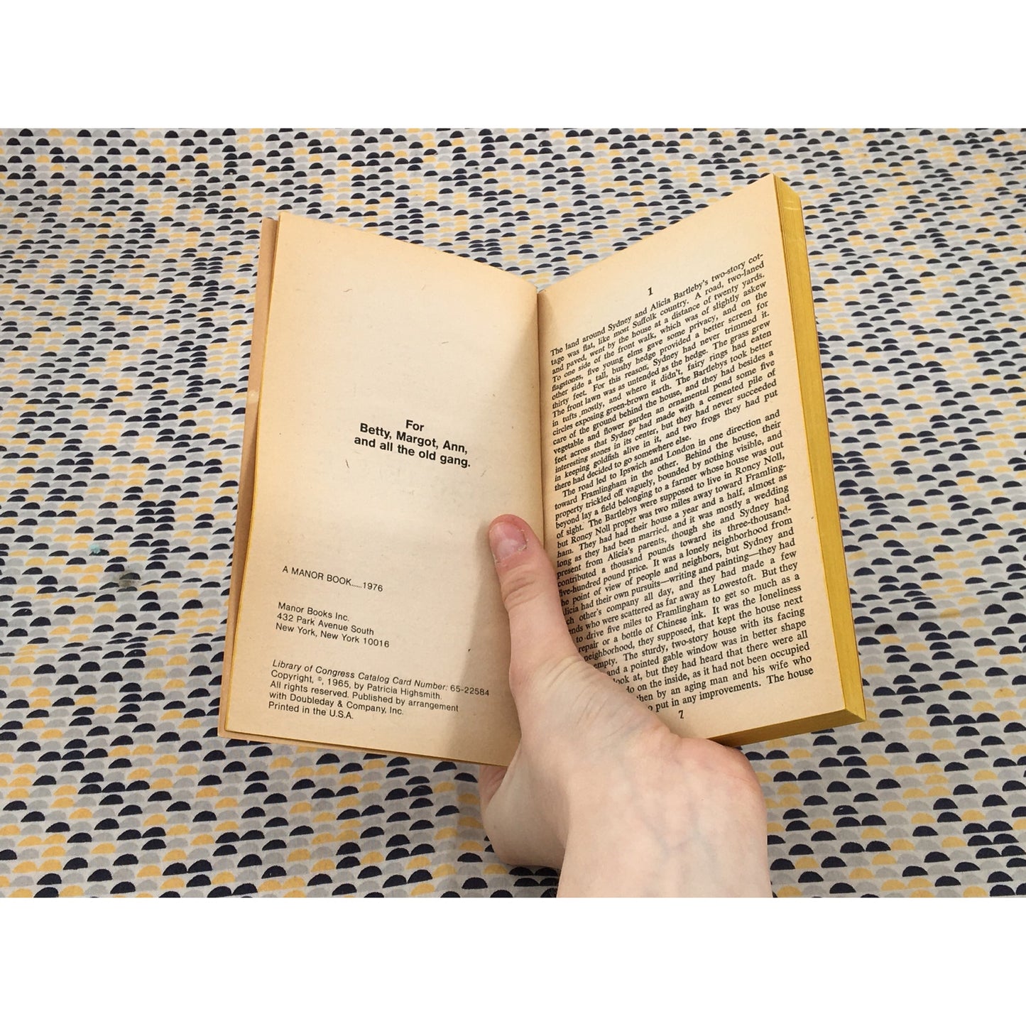The Story-Teller - Patricia Highsmith - Manor Books - Paperback