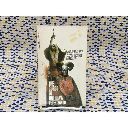 The Curse Of Rathlaw - Peter Saxon - Vintage Paperback Book - Magnum Edition