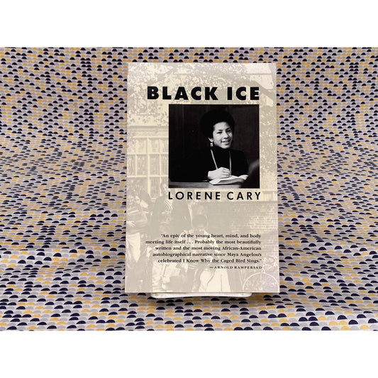 Black Ice - Lorene Cary - Vintage Paperback Book - Alfred A. Knopf Edition
