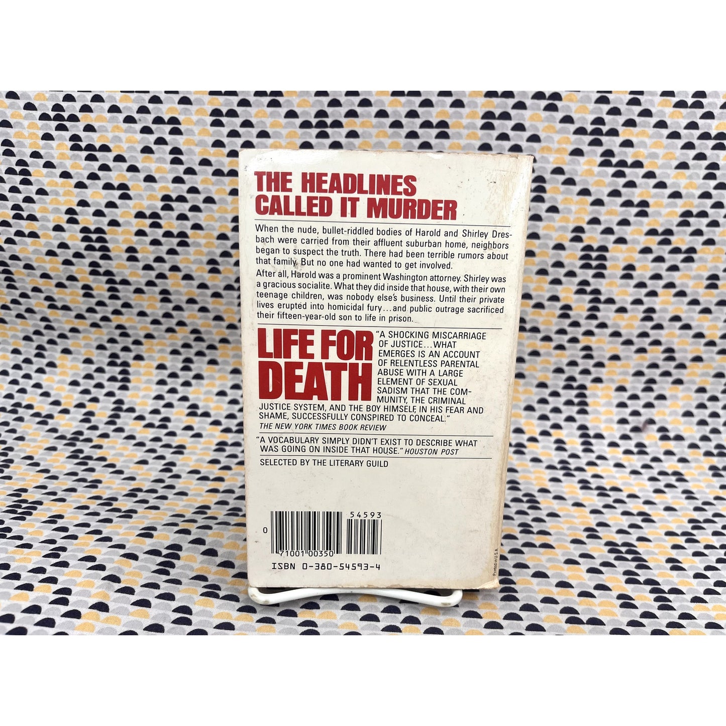 Life for Death - Michael Mewshaw- Avon Books - Paperback