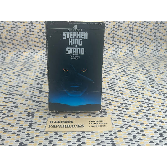 The Stand - Stephen King - Vintage Paperback Book - Signet Books