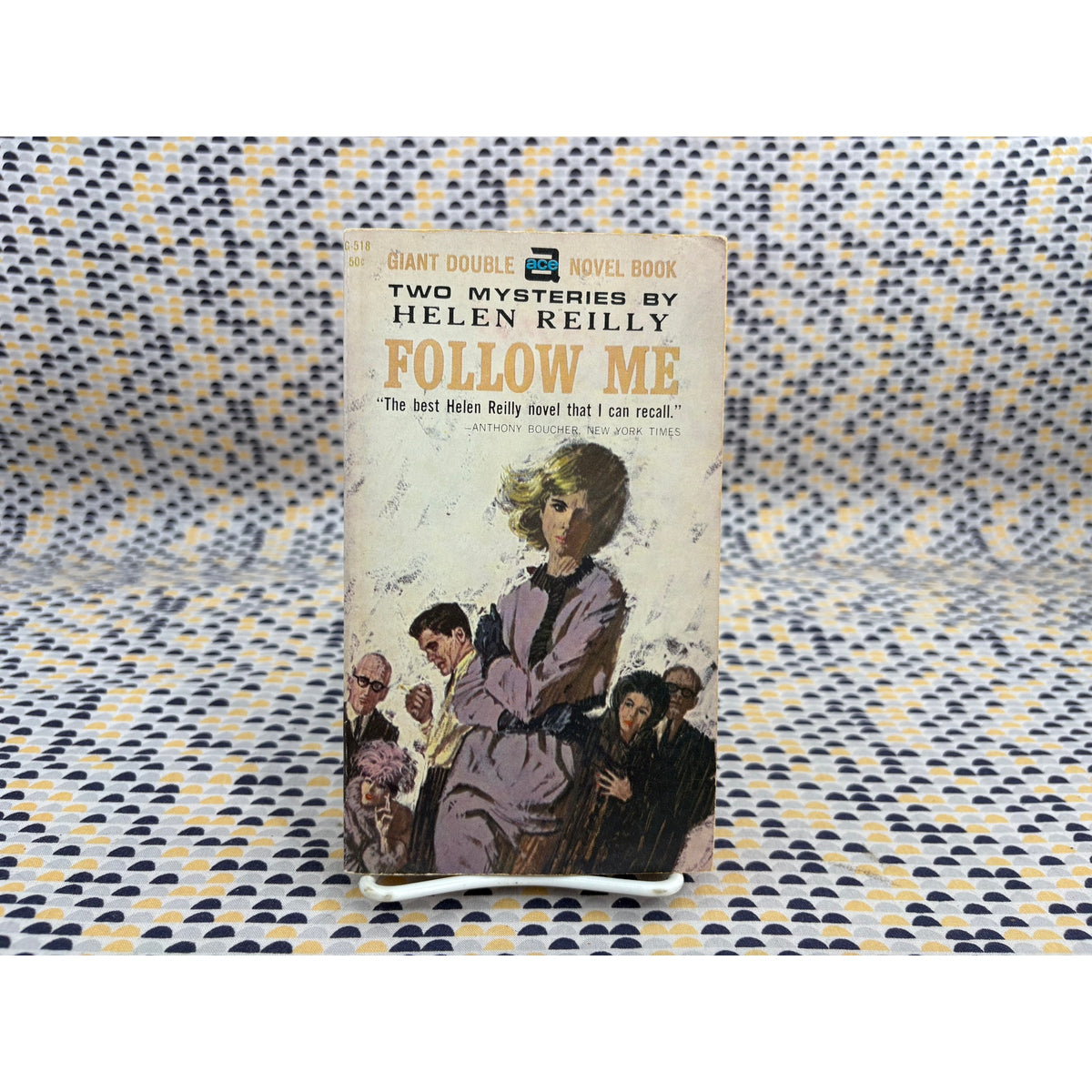 Two Mysteries - Follow Me - The Opening Door - Helen Reilly - Giant Double Novel - Ace - Paperback