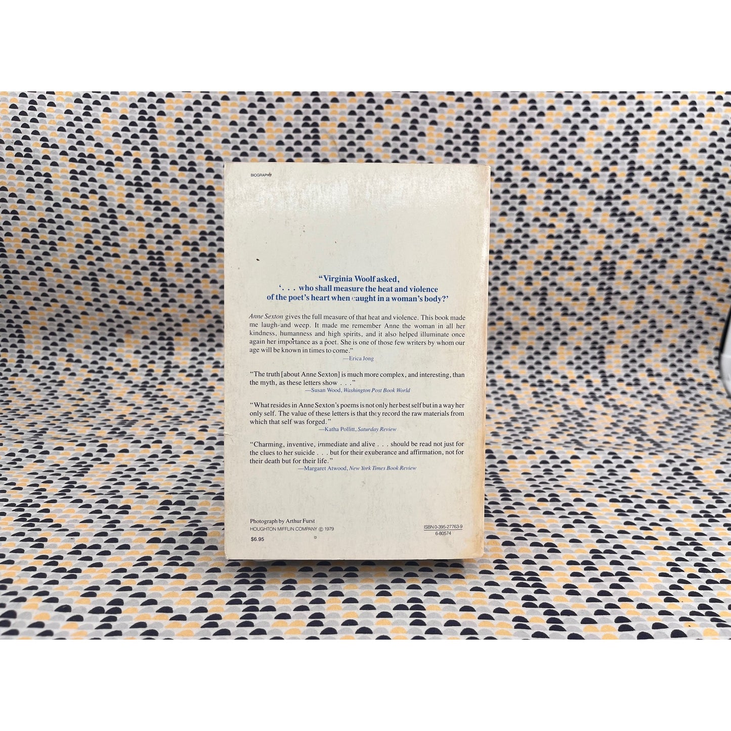 Anne Sexton: A Self. Portrait in Letters - Ed. Linda Gray Sexton & Lois Ames - Houghton Mifflin - Paperback