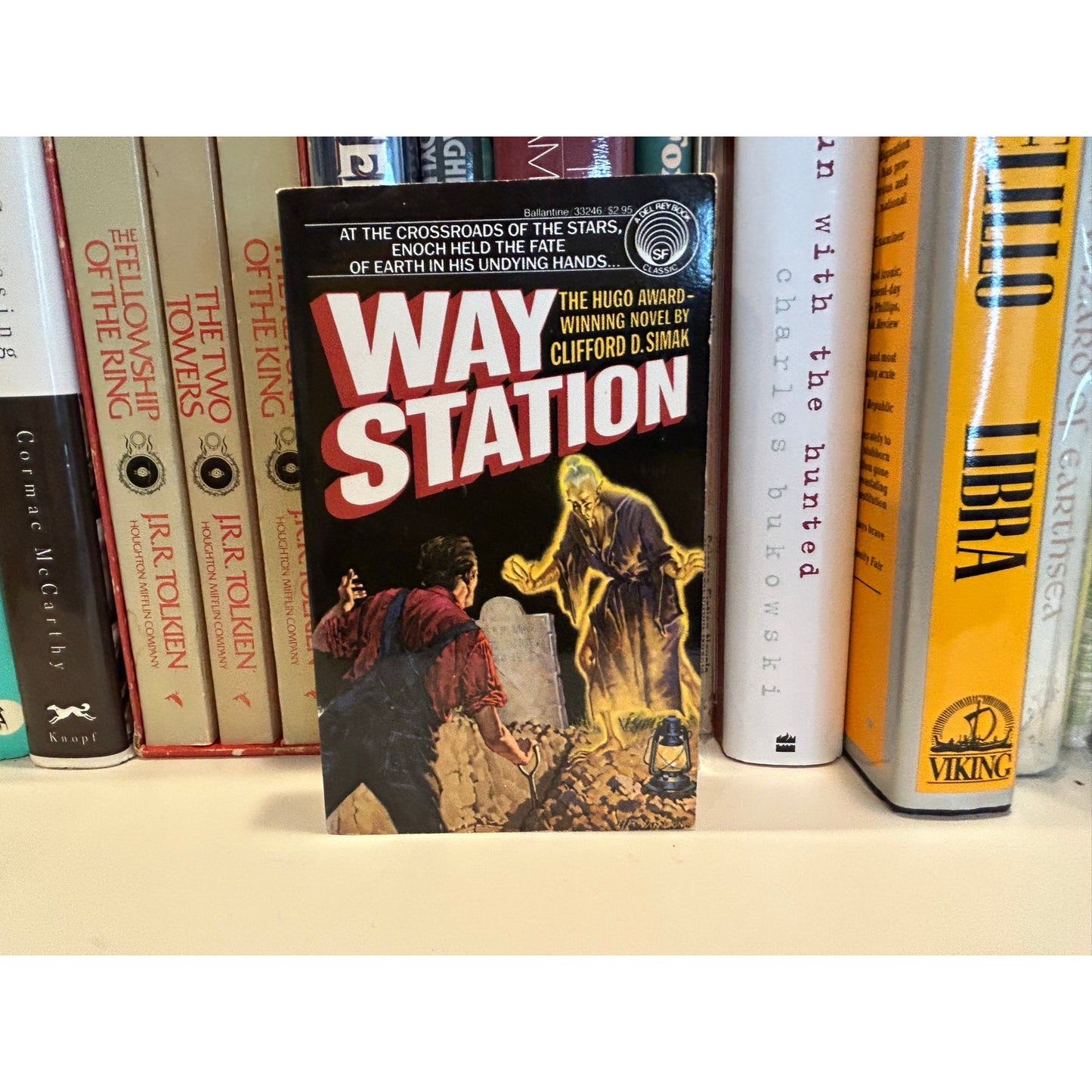 Way Station - Clifford D. Simak - Vintage Paperback  - Del Rey Edition