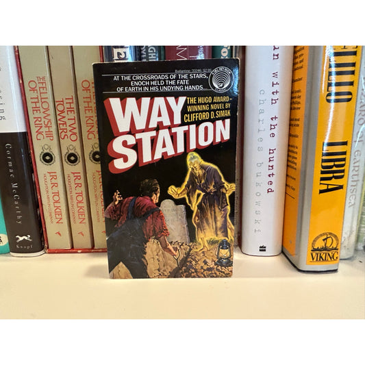 Way Station - Clifford D. Simak - Vintage Paperback  - Del Rey Edition
