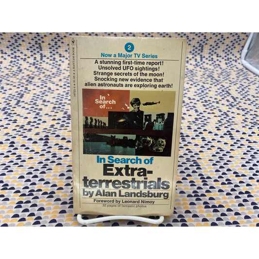 In Search of Extraterrestrials - Alan Landsburg - SIGNED - Bantam Edition