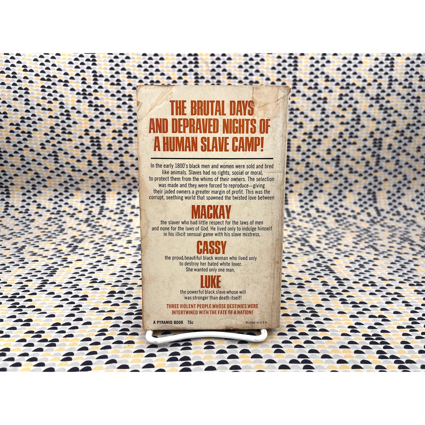 Slaves - John O. Killens - Pyramid Books - Movie Tie-In Edition