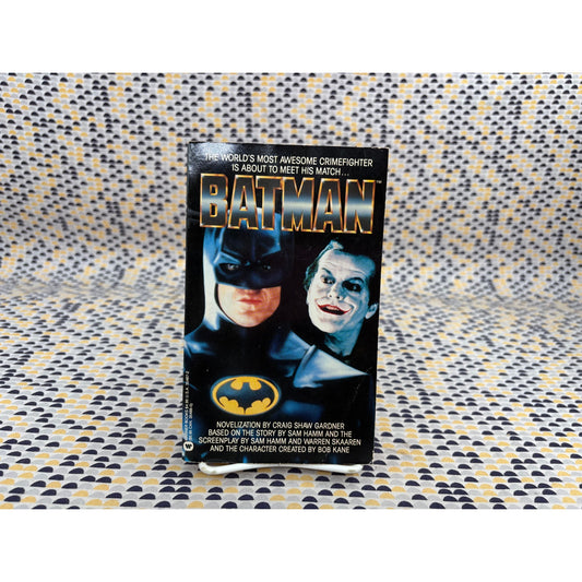 Batman - Movie Tie In - Craig Shaw Gardner - Vintage Paperback Book - Warner Edition