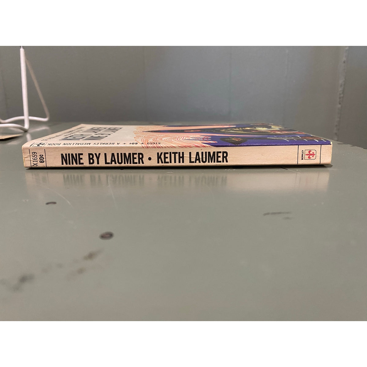 Nine by Laumer - Keith Laumer  - Berkley Medallion - Richard Powers cover - Paperback