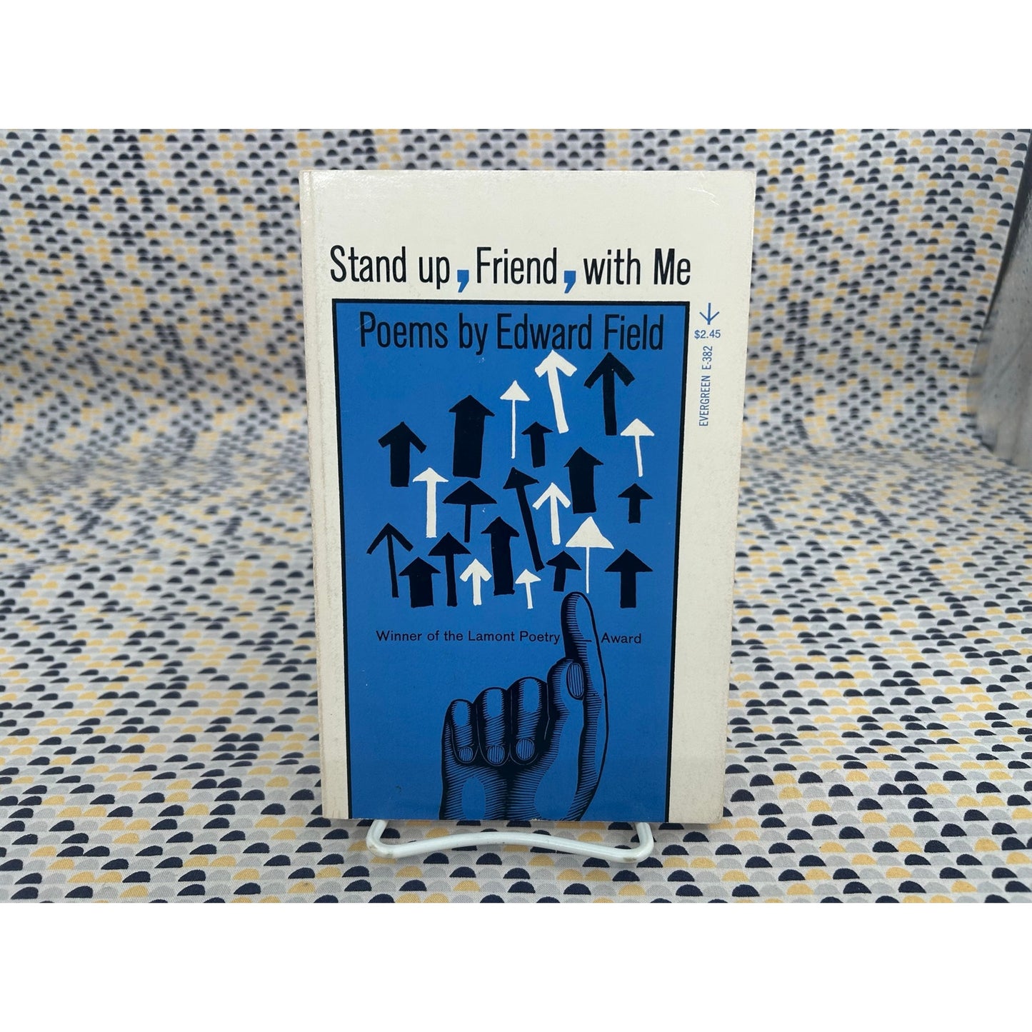 Stand up, Friend, with Me - Edward Field - Grove Press - Roy Kuhlman cover