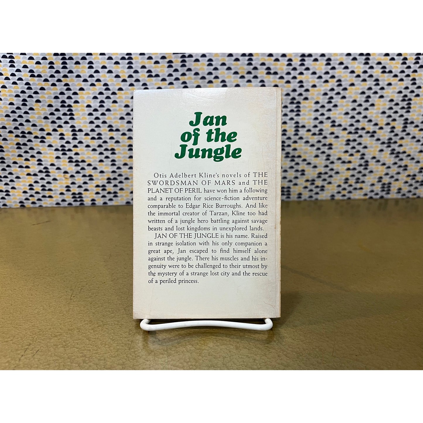 Jan of the Jungle - Otis Adelbert Kline - Ace - Paperback