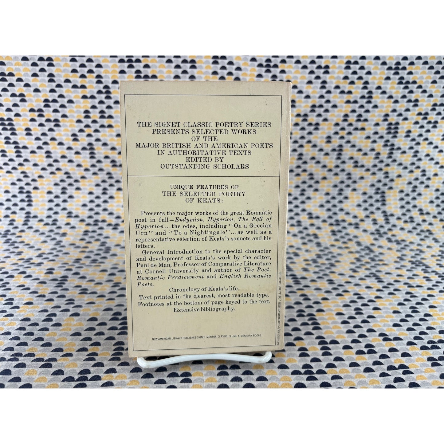 The Selected Poetry of Keats - John Keats - Signet Classic Edition