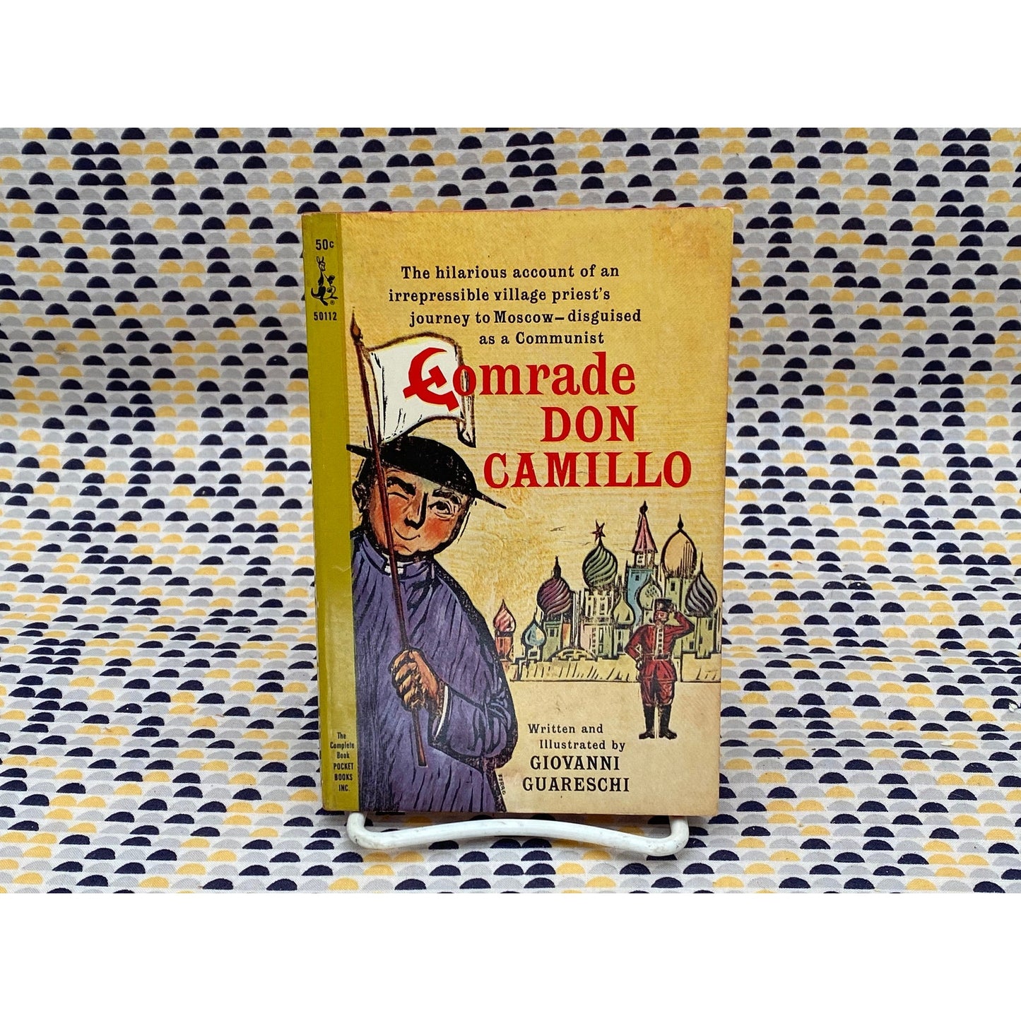 Comrade Don Camillo - Giovanni Guareschi - Vintage Paperback Book Pocket Edition