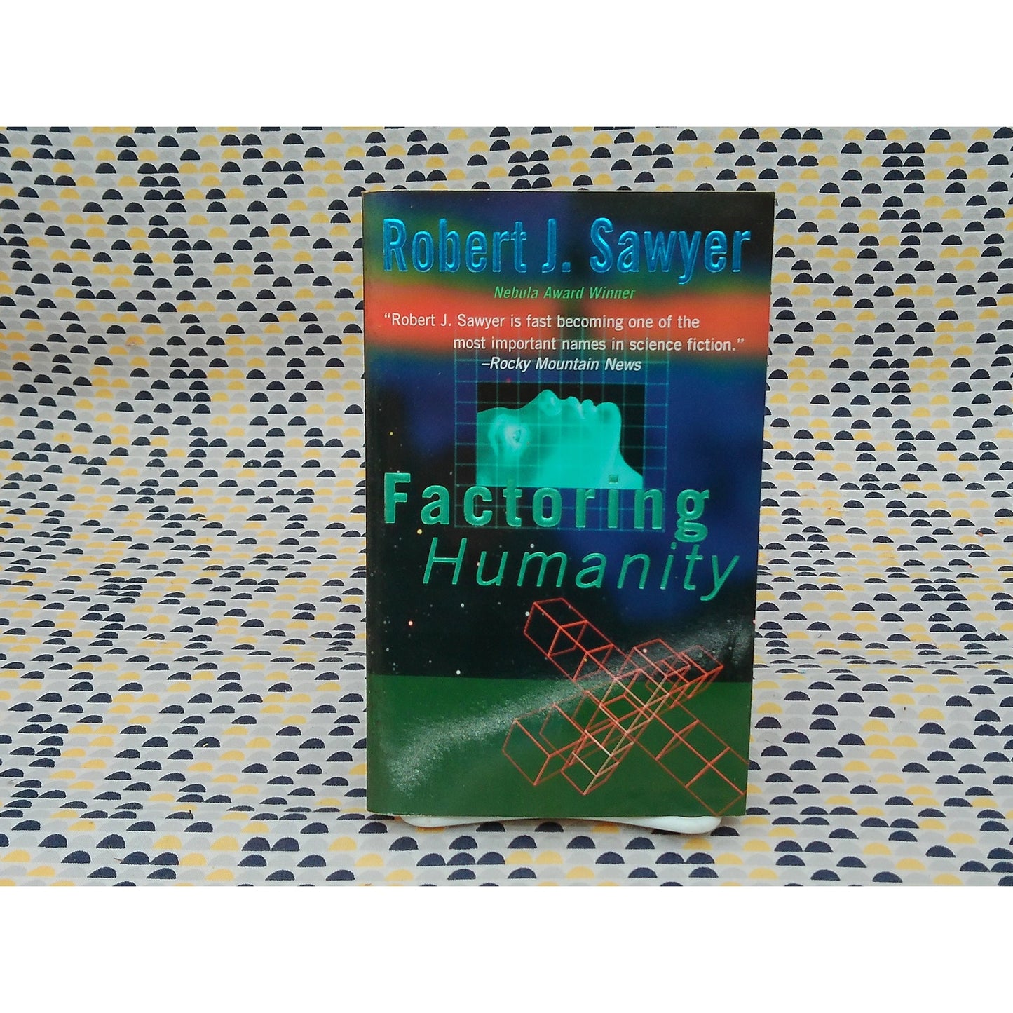 Factoring Humanity - Robert J. Sawyer - Vintage Paperback Book - Tor Edition