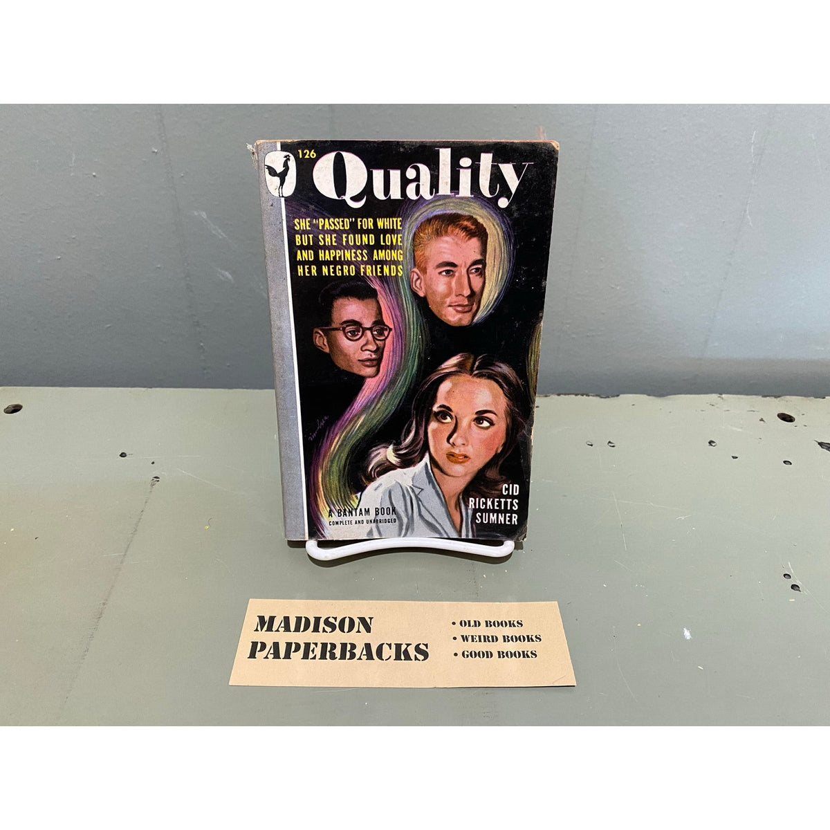 Quality - Cid Ricketts Sumner - Bantam 126  - Vintage Paperbacks
