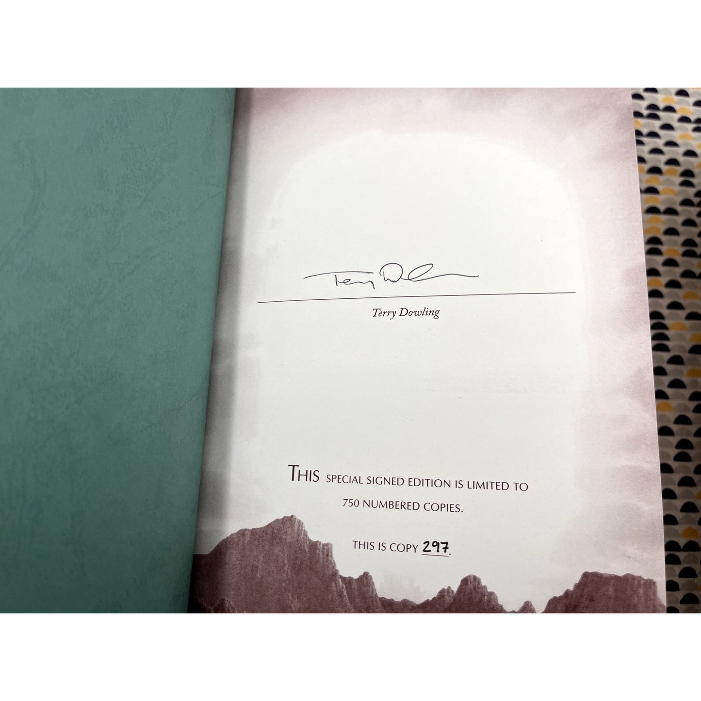 SIGNED COPY - Amberjack - Terry Dowling - Subterranean Press - Hardcover - Ex Library