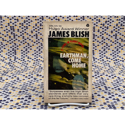 Earthman, Come Home - James Blish - Vintage Paperback Book - Avon Edition