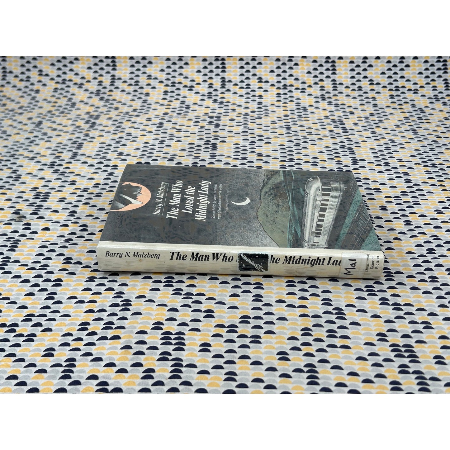 The Man Who Loved The Midnight Lady - Barry Malzberg - Doubleday -EX LIBRARY COPY