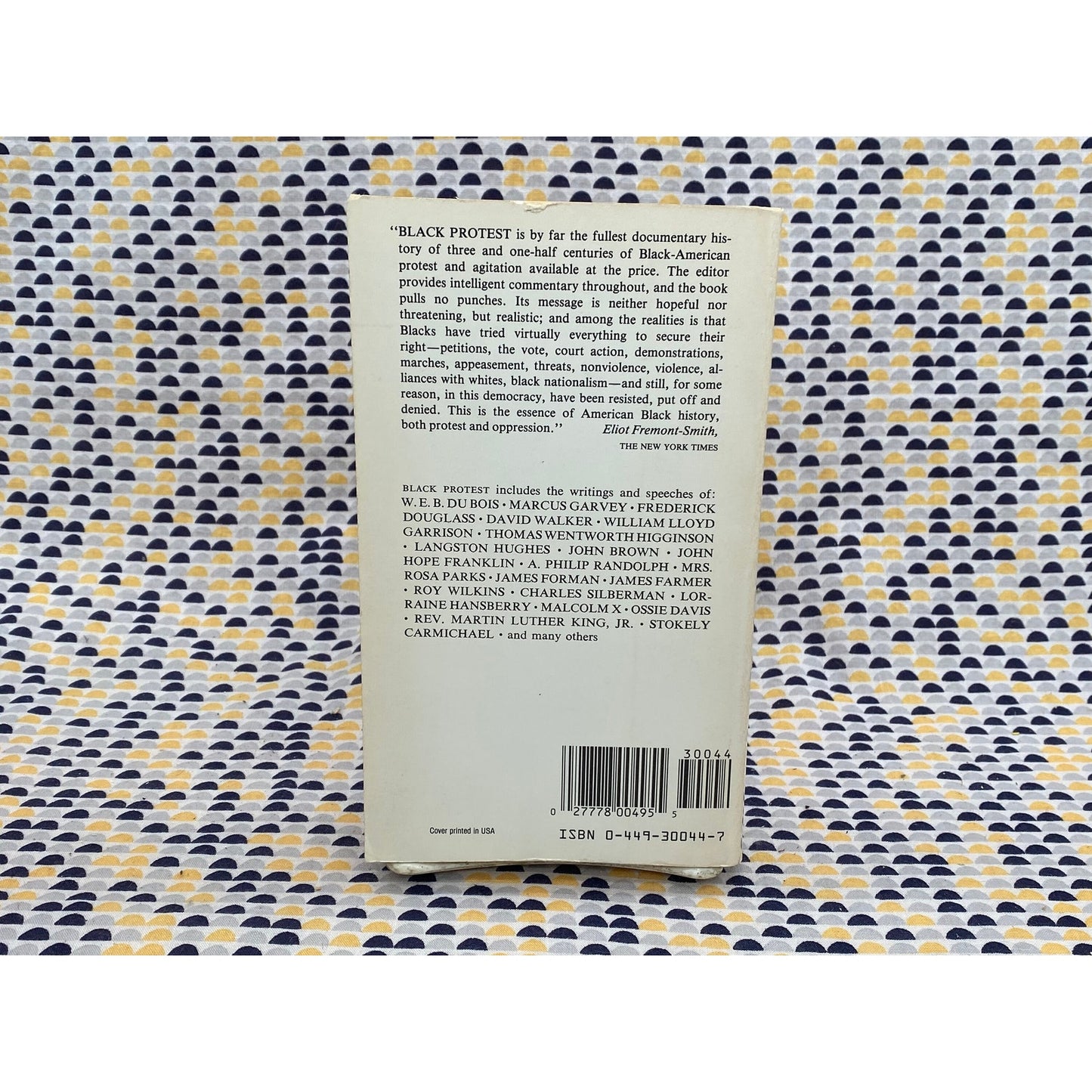 Black Protest - History, Documents, and Analyses - 1619 to Present- Joanne Grant