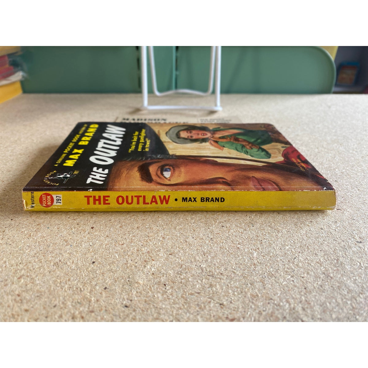 The Outlaw - Max Brand - Pocket 797 - Vintage Paperbacks