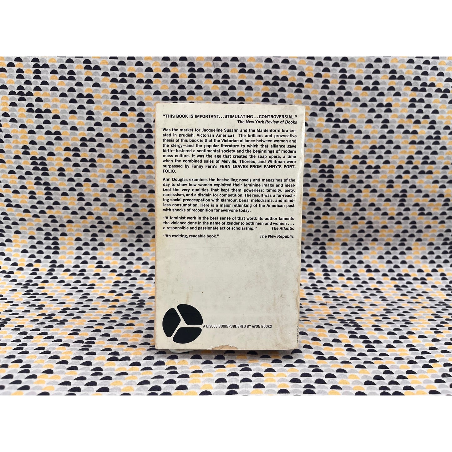 The Feminization of American Culture - Ann Douglas - Avon Books