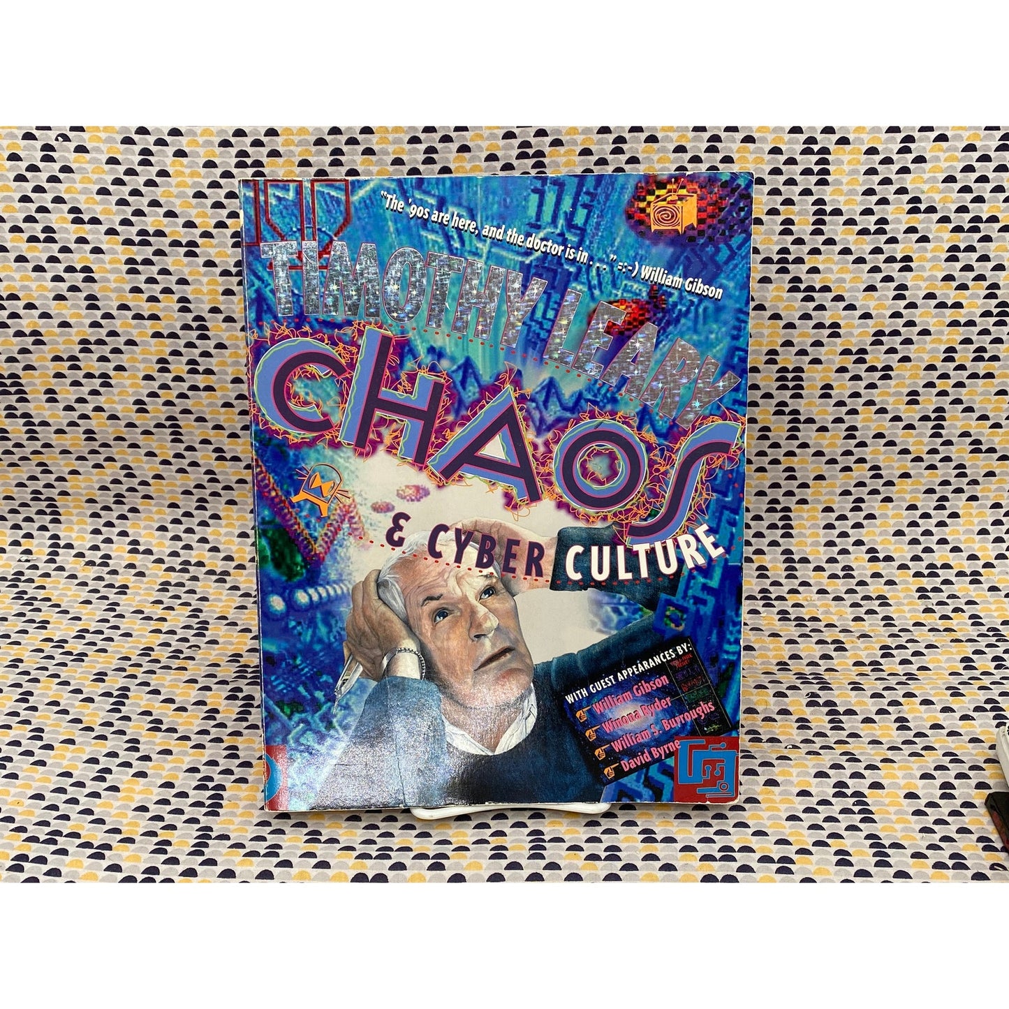 Chaos & Cyber Culture - Timothy Leary - Vintage Paperback Book - Ronin Publishing Edition