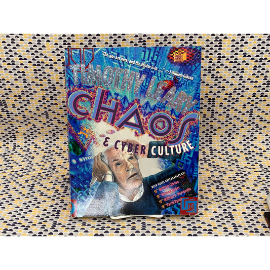 Chaos & Cyber Culture - Timothy Leary - Vintage Paperback Book - Ronin Publishing Edition