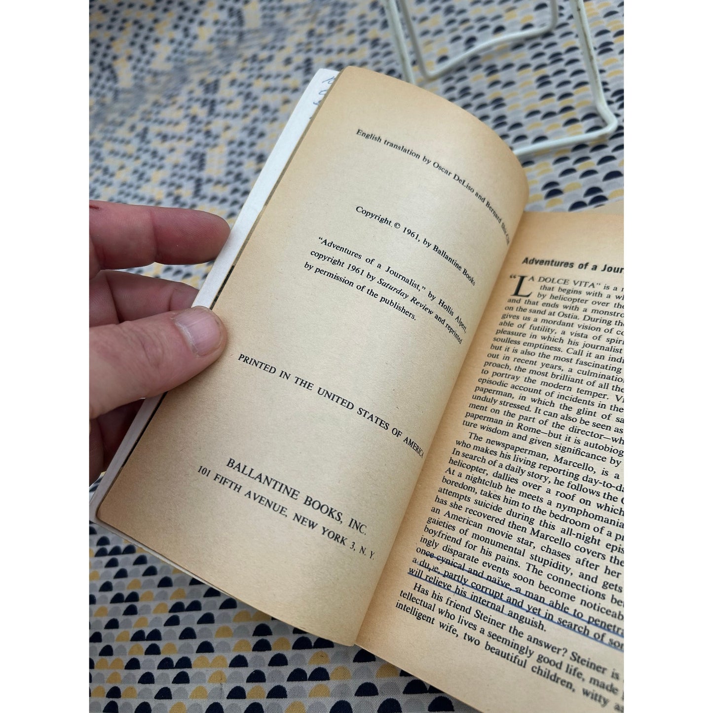 La Dolce Vita - Fedrico Fellini - Ballantine - Paperback - Screenplay