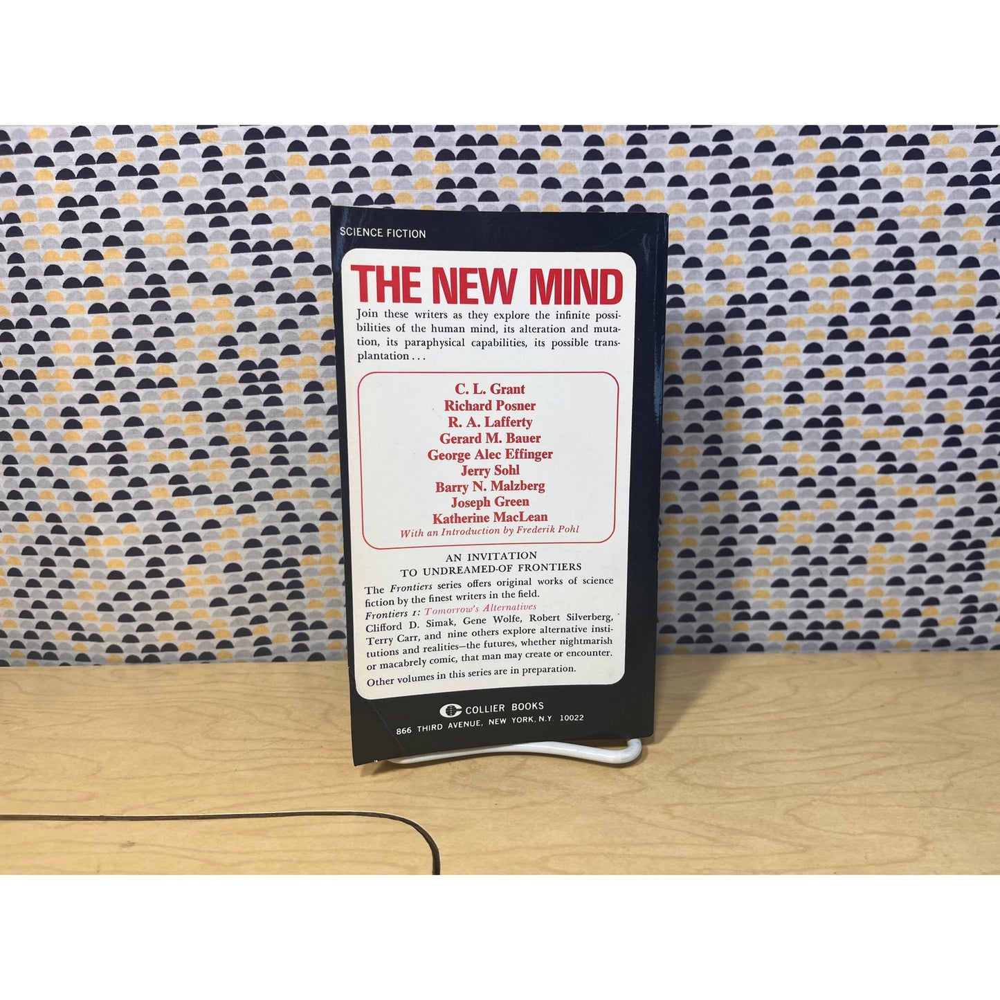 Frontiers 2 - The New Mind - Ed. Roger Elwood - Collier Books - Paperback