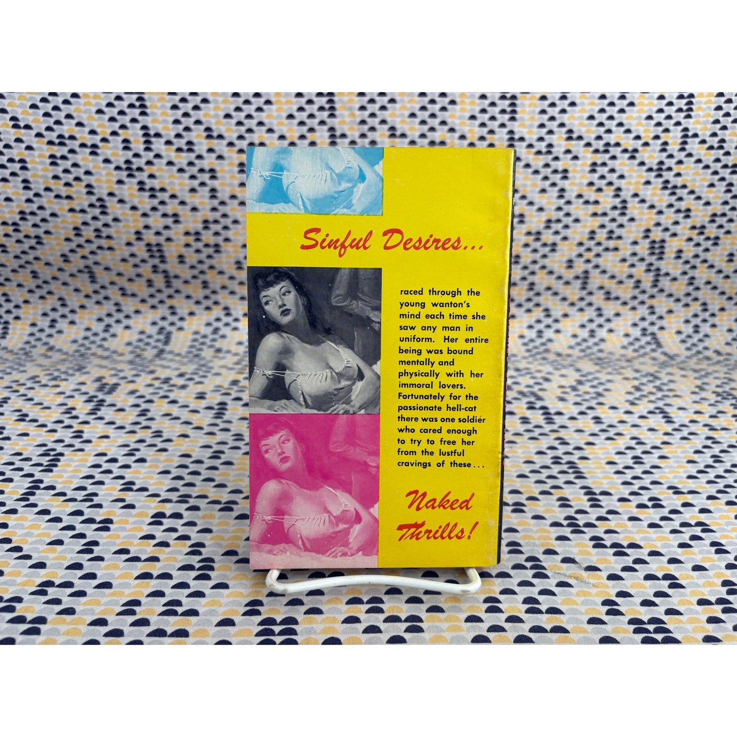 Sinful Army Temptress - William David - Bedtime Books 952 - Sleaze - Vintage Paperbacks