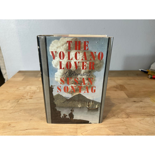SIGNED - The Volcano Lover - Susan Sontag - Hardcover Book - Farrar, Straus and Giroux