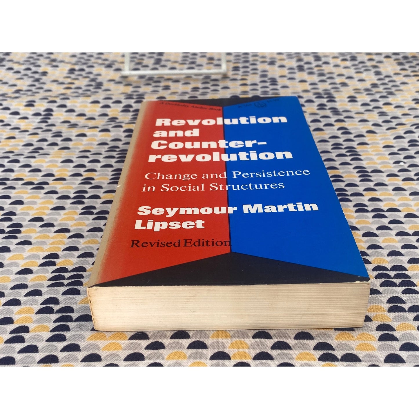 Revolution And Counter-revolution - Seymour Martin Lipset - Vintage Paperback Book - Anchor Press/Doubleday Edition