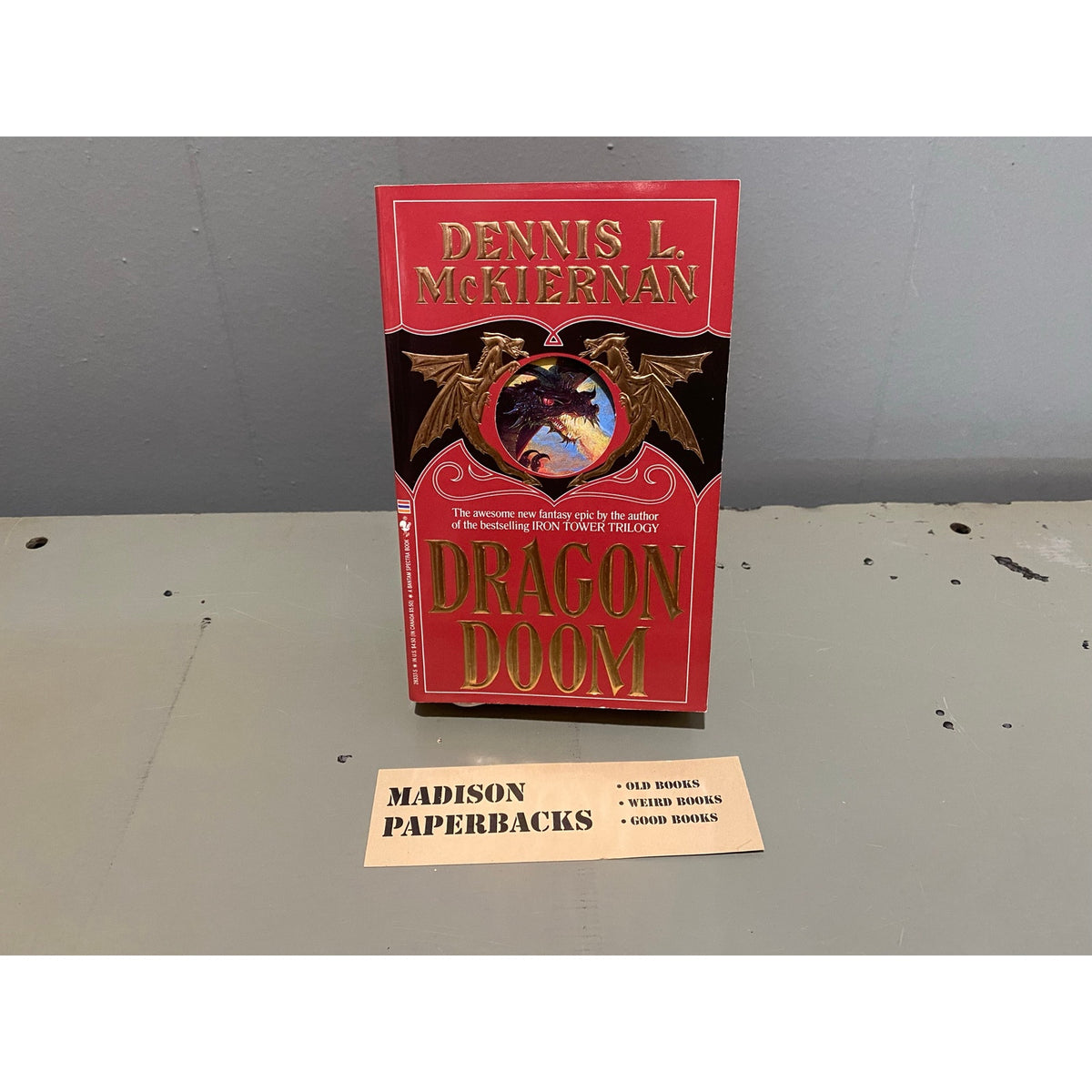 Dragondoom - Dennis L. Mckiernan - Bantam Spectra - Paperback